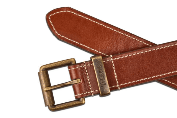 真皮腰带 - TRICKER'S LEATHER BELT - MARRON - 图片 2